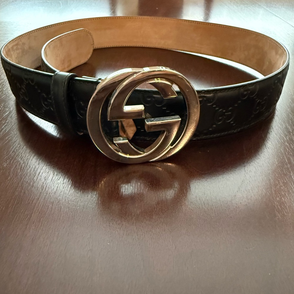 Gucci Belt with Interlocking G Buckle